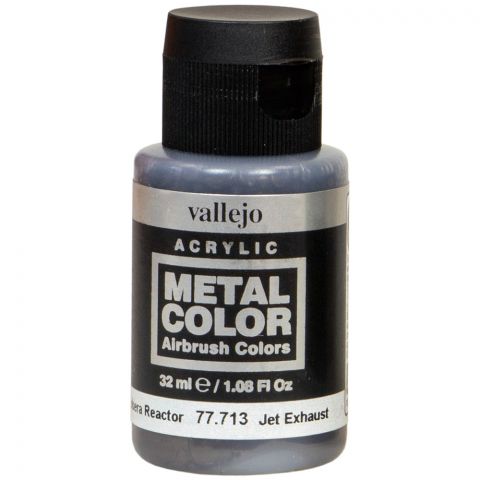 Краска Vallejo Metal Color: Jet Exhaust 77.713 (32 мл)